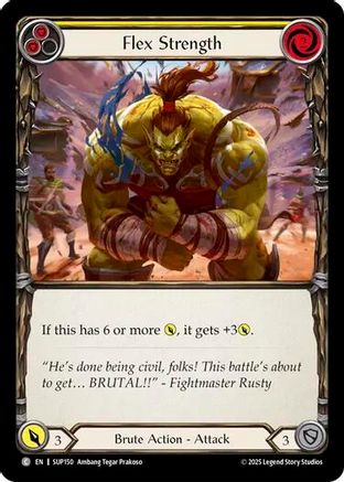 Flex Strength (Yellow) [SUP150] (Super Slam)