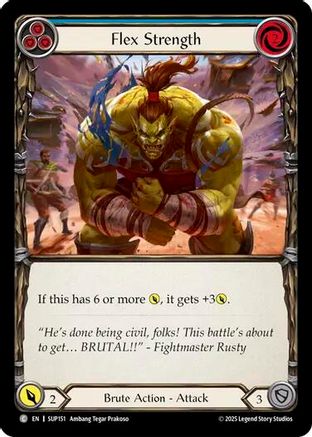 Flex Strength (Blue) [SUP151] (Super Slam)