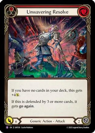 Unwavering Resolve [SUP218] (Super Slam)