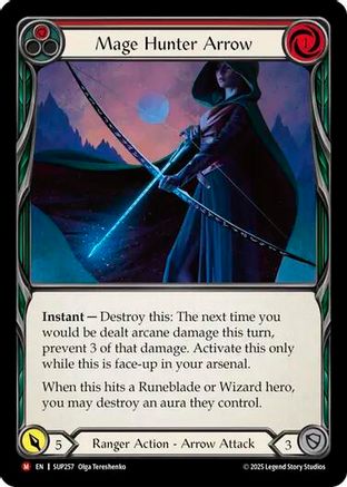 Mage Hunter Arrow [SUP257] (Super Slam)  Rainbow Foil
