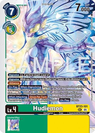 Hudiemon [BT23-101] [Hackers' Slumber]