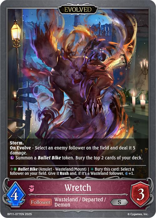 Wretch (Evolved) (BP11-077EN) [Bullet of Fate]