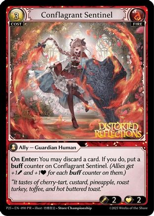 Conflagrant Sentinel (090) [Promotional Cards]
