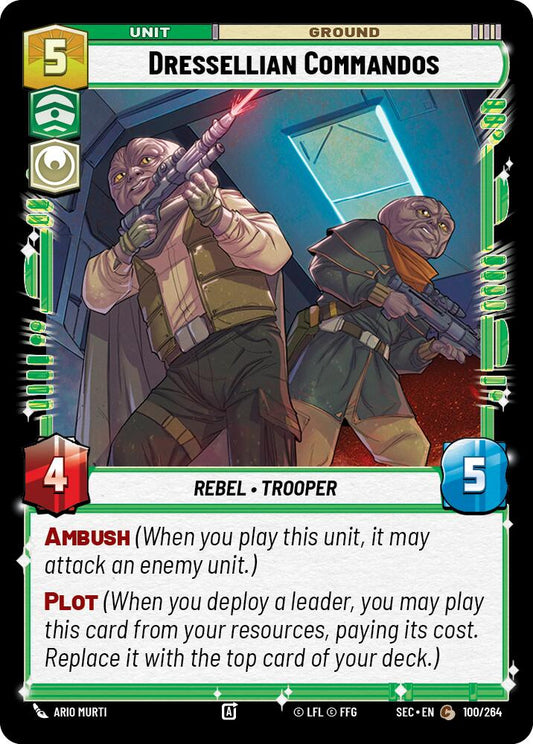 Dressellian Commandos (100/264) (100/264) [Secrets of Power]