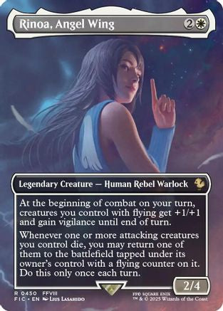 Rinoa, Angel Wing (Borderless) [FINAL FANTASY Commander]