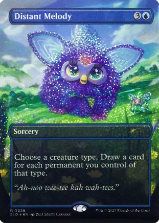 Distant Melody (2311) (Confetti Foil) [Secret Lair Drop Series]