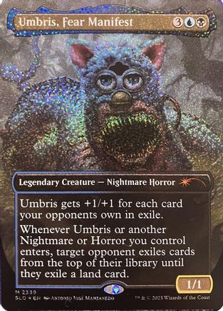 Umbris, Fear Manifest (Confetti Foil) [Secret Lair Drop Series]
