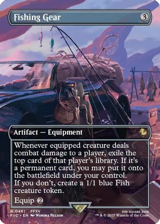 Fishing Gear (Borderless) [FINAL FANTASY Commander]