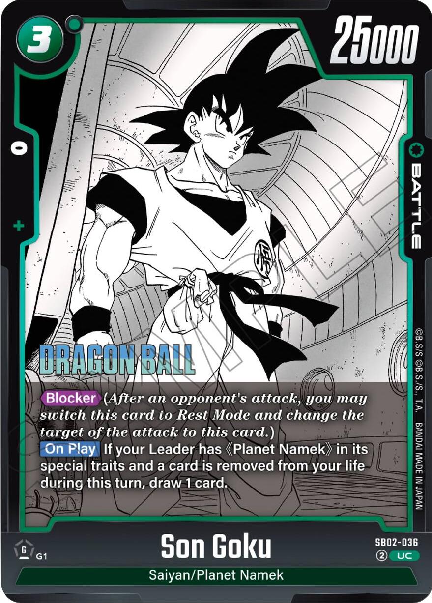 Son Goku (SB02-036) [Manga Booster 02]