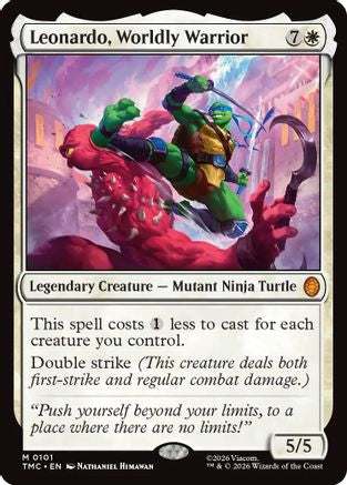 Leonardo, Worldly Warrior [Teenage Mutant Ninja Turtles Commander]