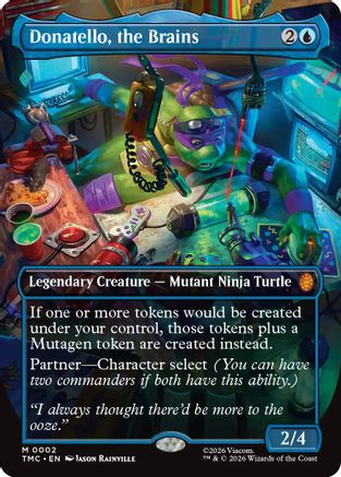 Donatello, the Brains (Borderless) [Teenage Mutant Ninja Turtles Commander]