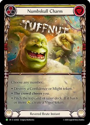 Numbskull Charm [LGS422] (Promo)  Rainbow Foil