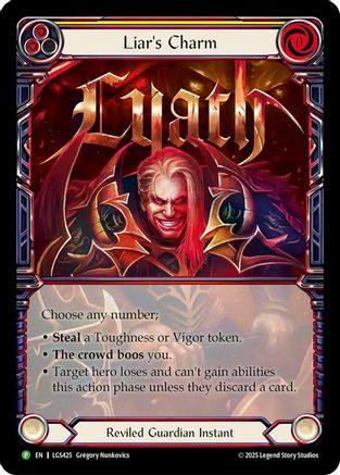 Liar's Charm [LGS425] (Promo)  Rainbow Foil
