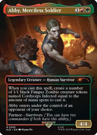 Abby, Merciless Soldier [Secret Lair Drop Series]