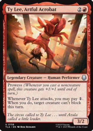 Ty Lee, Artful Acrobat [Avatar: The Last Airbender]
