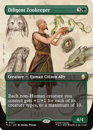 Diligent Zookeeper (Borderless) [Avatar: The Last Airbender]