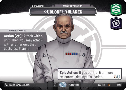 Colonel Yularen - This is Why We Plan (Showcase) (1026) (1026) [Secrets of Power]
