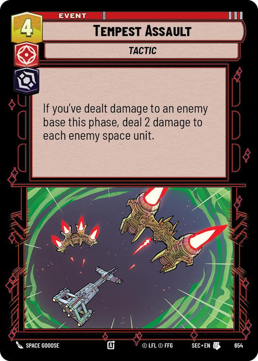 Tempest Assault (654) (Foil) (654) [Secrets of Power]