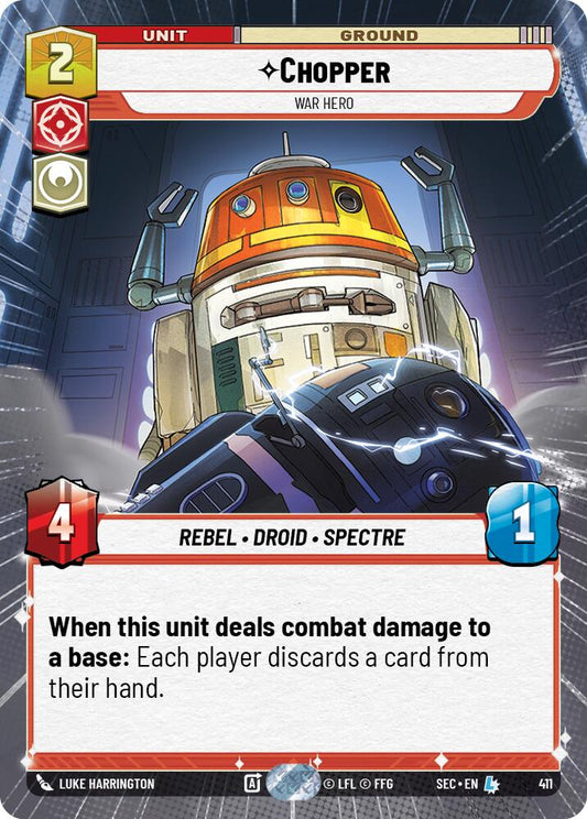 Chopper - War Hero (Hyperspace) (411) (411) [Secrets of Power]