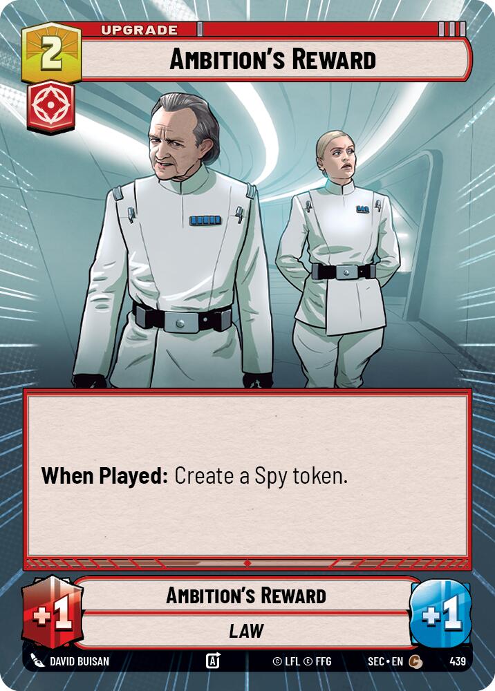 Ambition's Reward (439) (Hyperspace) (439) [Secrets of Power]