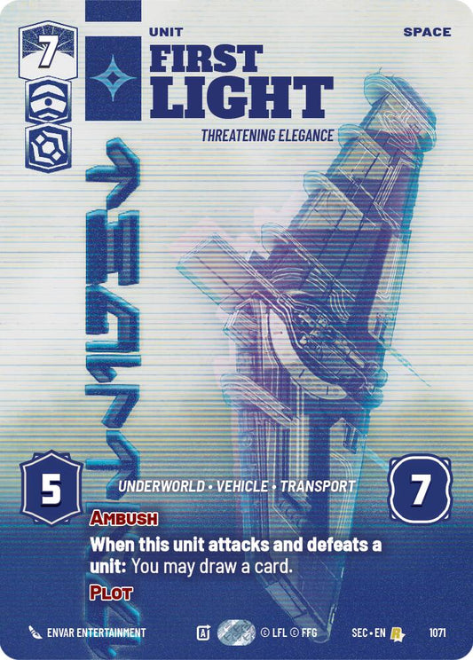 First Light - Threatening Elegance (Prestige) (1071) (1071) [Secrets of Power]