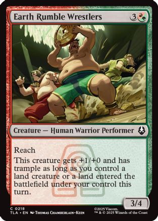 Earth Rumble Wrestlers [Avatar: The Last Airbender]