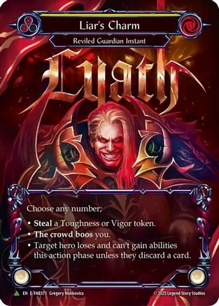Liar's Charm [FAB373] (Promo)  Cold Foil