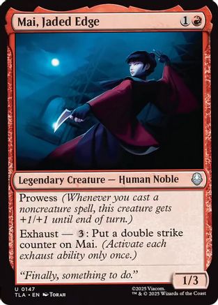 Mai, Jaded Edge [Avatar: The Last Airbender]