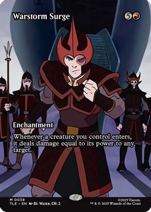 Warstorm Surge (Borderless) [Avatar: The Last Airbender: Eternal-Legal]