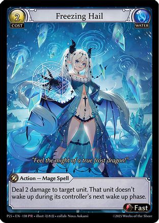 Freezing Hail (077) [Promotional Cards]