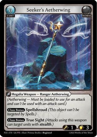 Seeker's Aetherwing (126) [Promotional Cards]
