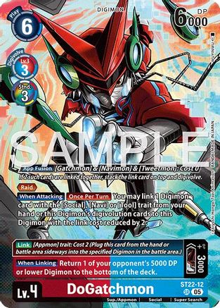 DoGatchmon [ST22-12] [Starter Deck: Amethyst Mandala Advanced Deck Set]
