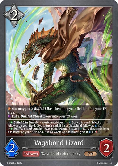 Vagabond Lizard (PR-308EN) [Promotional Cards]