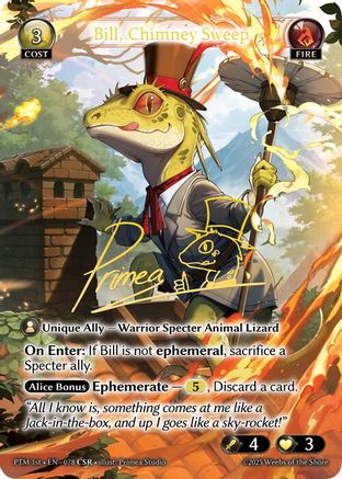 Bill, Chimney Sweep (CSR) (078) [Phantom Monarchs]