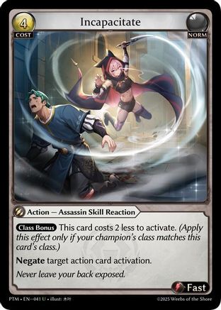 Incapacitate (041) [Phantom Monarchs]
