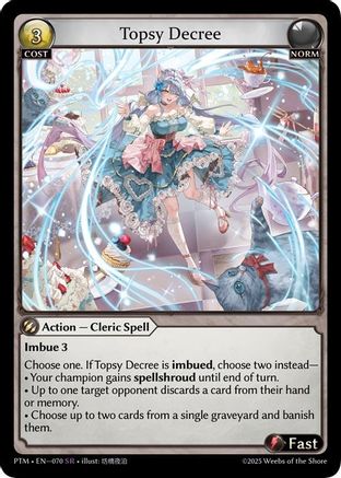 Topsy Decree (070) [Phantom Monarchs]
