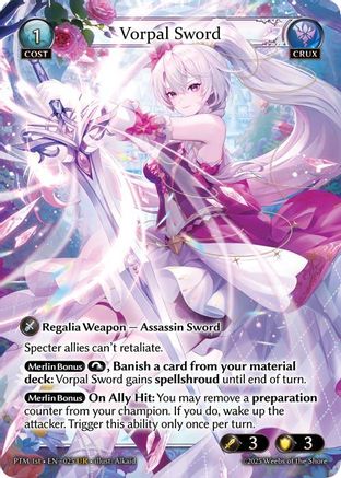 Vorpal Sword (025) [Phantom Monarchs]
