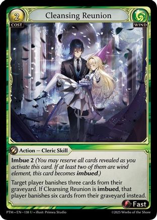 Cleansing Reunion (Curio Foil) (138) [Phantom Monarchs]