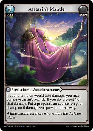 Assassin's Mantle (005) [Merlin Re: Collection, Brilliant Vestige]