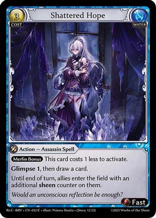 Shattered Hope (032) [Merlin Re: Collection, Brilliant Vestige]