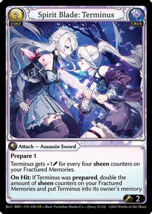Spirit Blade: Terminus (038) [Merlin Re: Collection, Brilliant Vestige]