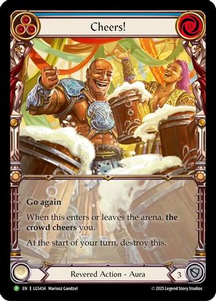 Cheers! [LGS434] (Promo)  Cold Foil