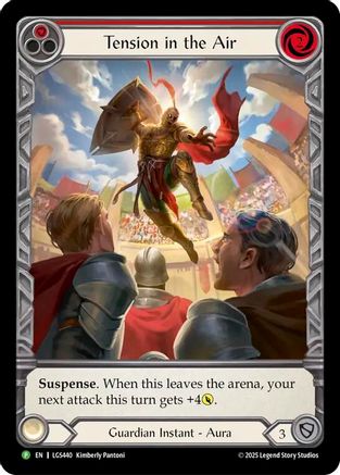 Tension in the Air [LGS440] (Promo)  Cold Foil