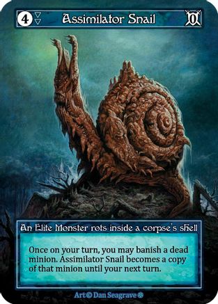 Assimilator Snail (Foil)  - Gothic Foil