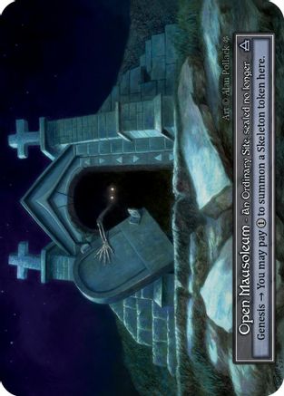 Open Mausoleum (Foil)  - Gothic Foil