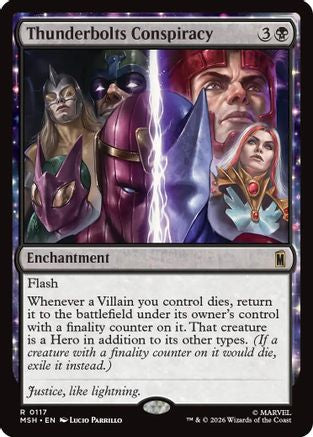 Thunderbolts Conspiracy [Marvel Super Heroes]