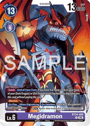 Megidramon [BT24-080] [Time Stranger]