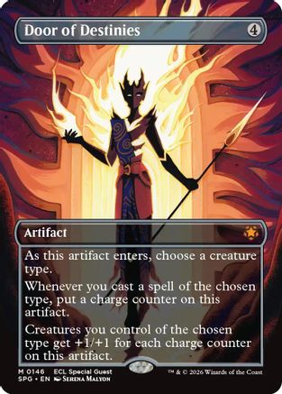 Door of Destinies (Borderless) [Lorwyn Eclipsed Special Guests]