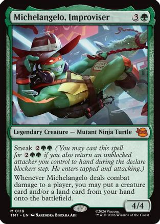 Michelangelo, Improviser [Teenage Mutant Ninja Turtles]