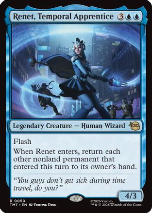 Renet, Temporal Apprentice [Teenage Mutant Ninja Turtles]